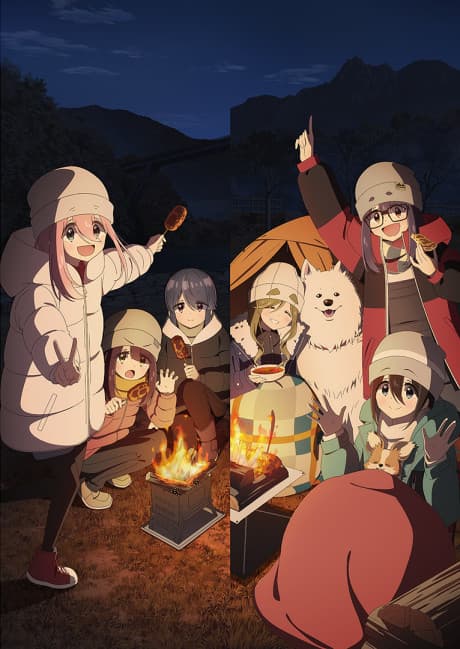 Laid-Back Camp Season 3 cover