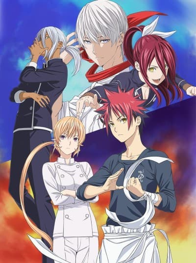 Food Wars! The Third Plate: Totsuki Train Arc cover