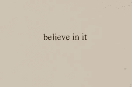 believe in it cover
